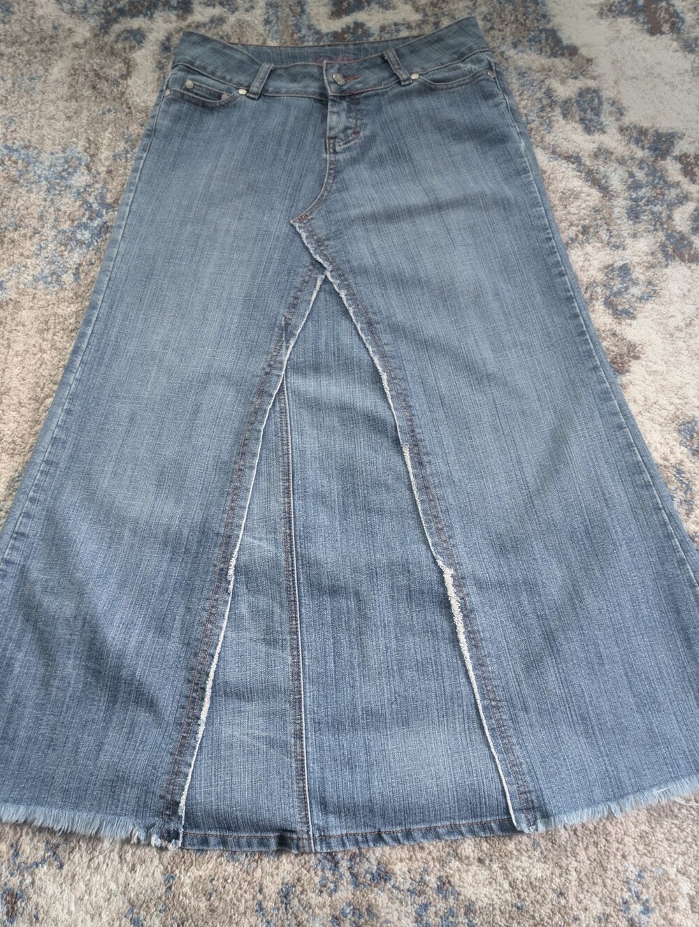 YOUNIQUE Brand Jean Long Maxi Skirt